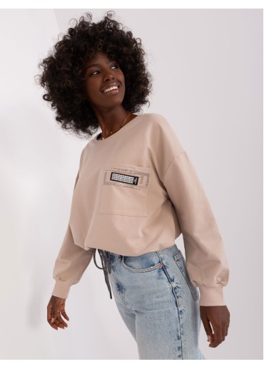 Béžovo hnedé tričko