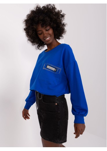 Kobaltovo modré tričko