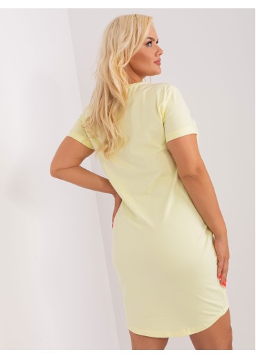 Vanilkovo žltá tunika