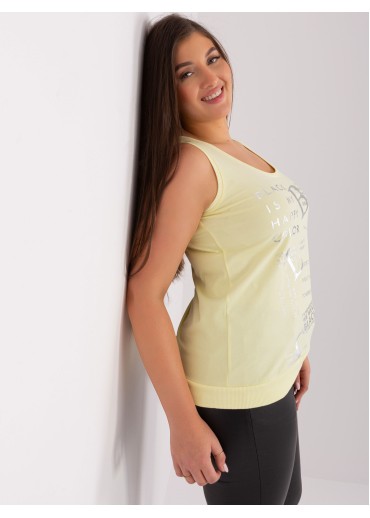 Vanilkovo žltý top