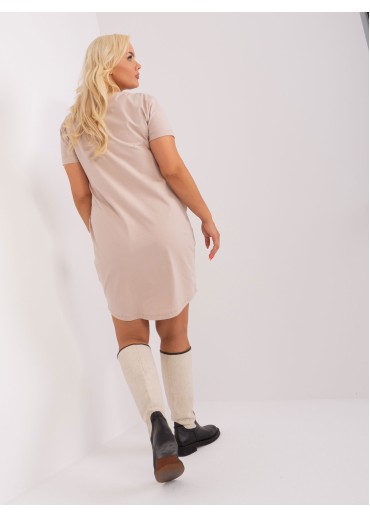 Béžovo hnedá tunika