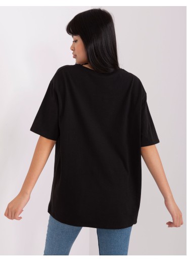 Čierne tričko s potlačou