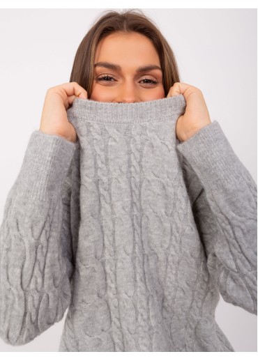 Sivý pulóver