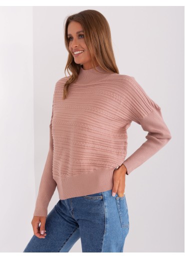 Tmavopúdrovo ružový polorolák