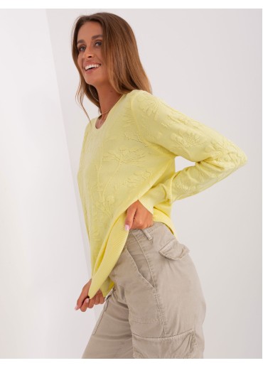 Vanilkovo žltý pulóver