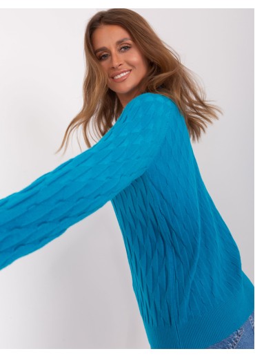 Mätovo zelený pulóver