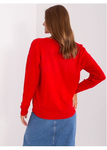 Červený pulóver