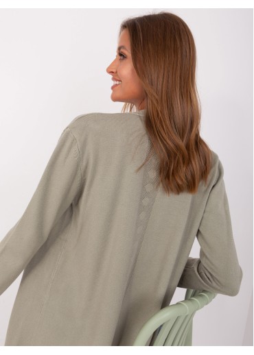 Khaki zelený kardigán