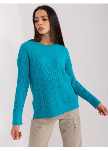 Mätovo zelený pulóver