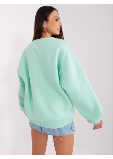 Svetlozelená mikina