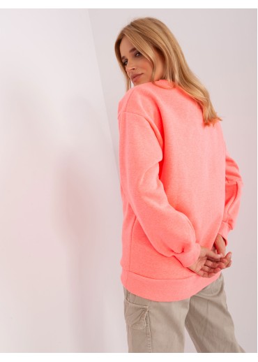 Neónovo ružová mikina