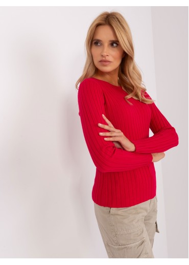 Červené tričko s dlhým rukávom