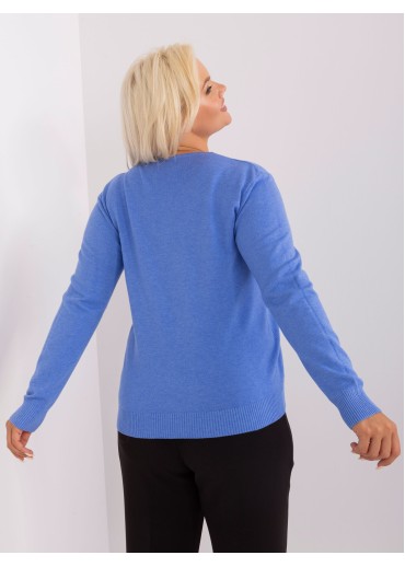 Svetlomodrý pulóver