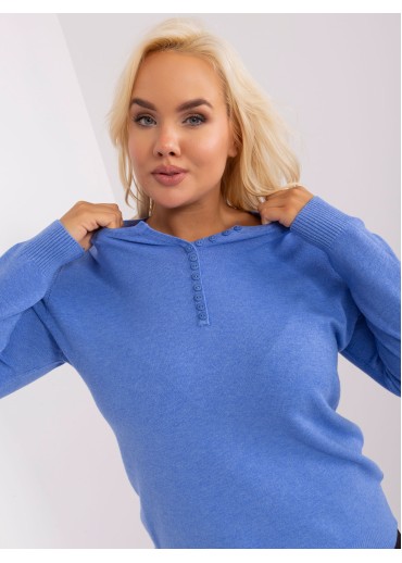 Svetlomodrý pulóver