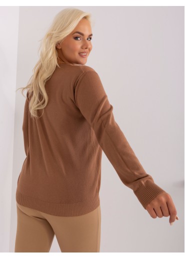 Hnedý pulóver