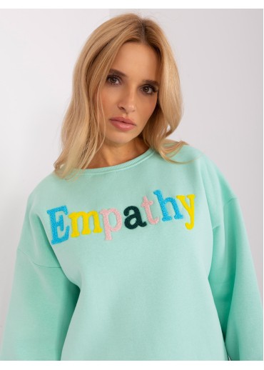 Svetlozelená mikina