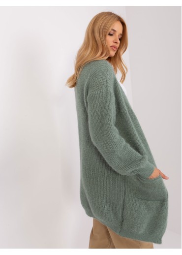 Svetlozelený kardigán