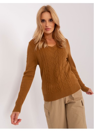 Hnedý pulóver