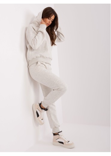 Sivá tepláková súprava