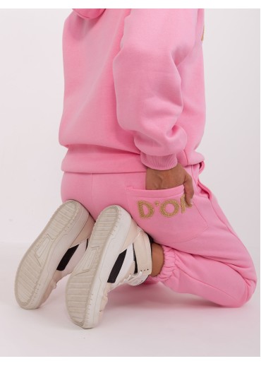 Ružová tepláková súprava