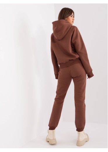 Hnedá tepláková súprava