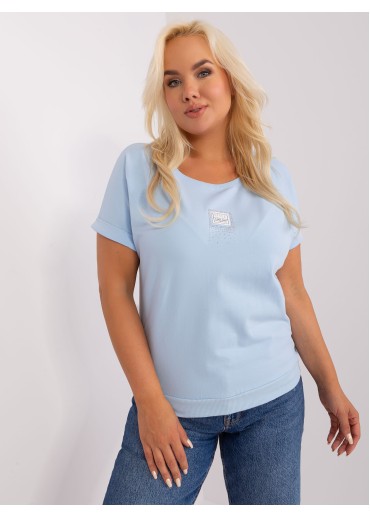 Svetlomodré tričko