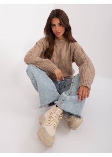 Kapučínovo hnedý rolák