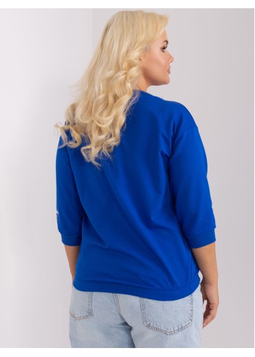 Kobaltovo modré tričko