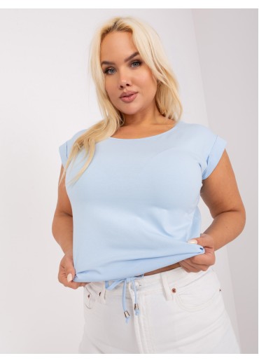 Svetlomodré tričko