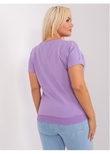 Slivkovo fialové tričko