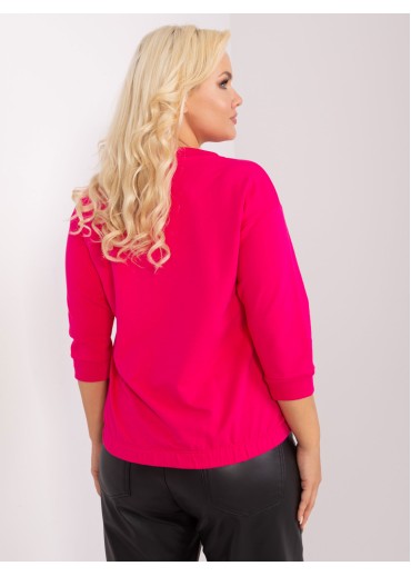 Fuchsiovo ružové tričko
