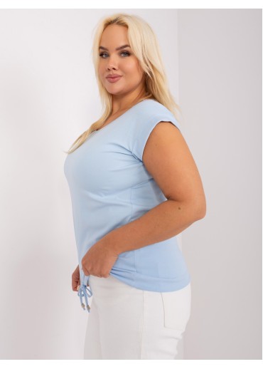 Svetlomodré tričko