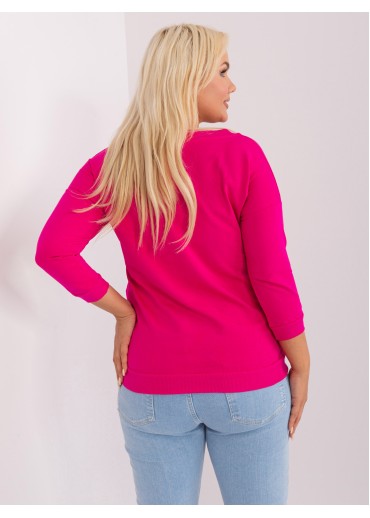 Fuchsiovo ružové tričko