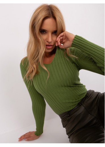 Zelené tričko s dlhým rukávom