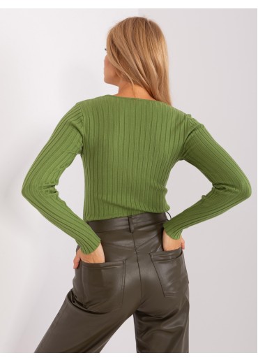 Zelené tričko s dlhým rukávom