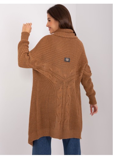 Hnedý kardigán