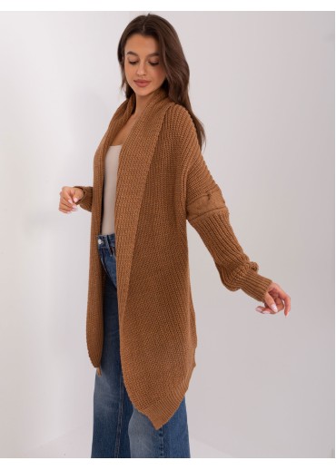 Hnedý kardigán