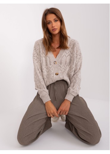 Béžovo hnedý sveter