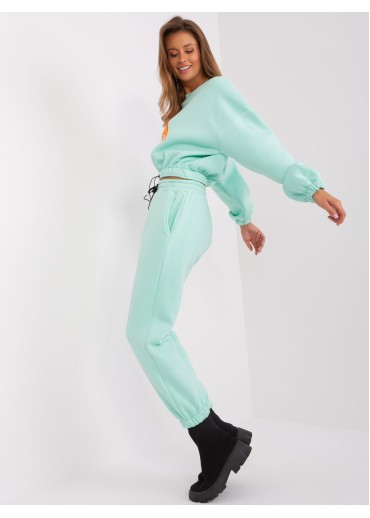 Svetlozelená tepláková súprava