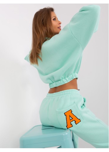 Svetlozelená tepláková súprava