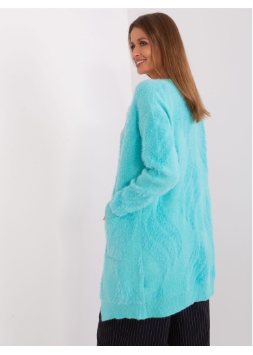 Svetlozelený kardigán