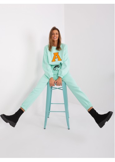 Svetlozelená tepláková súprava