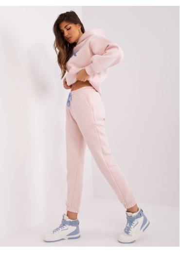 Púdrovo ružová tepláková súprava