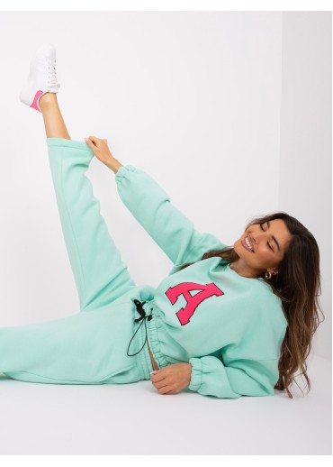 Svetlozelená tepláková súprava