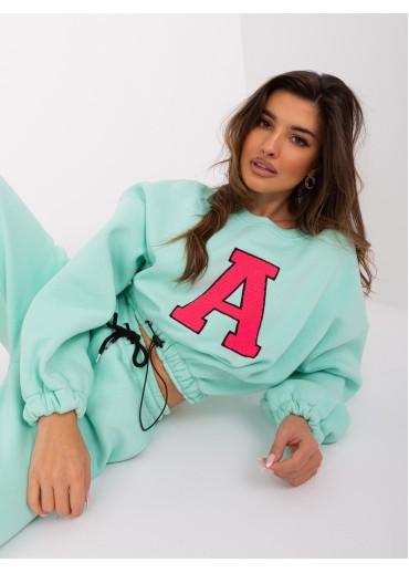 Svetlozelená tepláková súprava