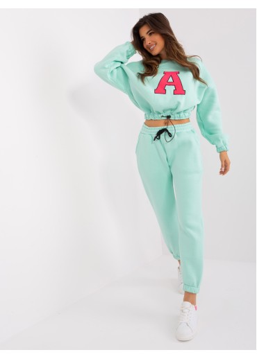 Svetlozelená tepláková súprava