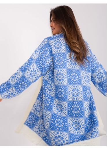 Svetlomodrý kardigán