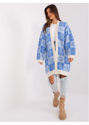 Svetlomodrý kardigán