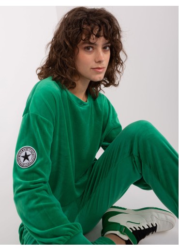 Zelená tepláková súprava