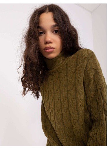 Khaki zelený rolák